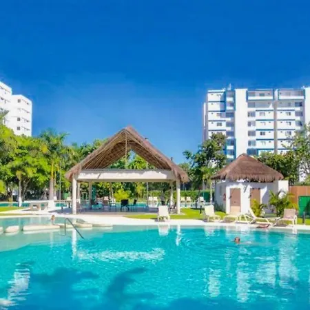 Unico Y Agradable Dto En Zona Centro Para 6 Pax Cancún Exterior foto
