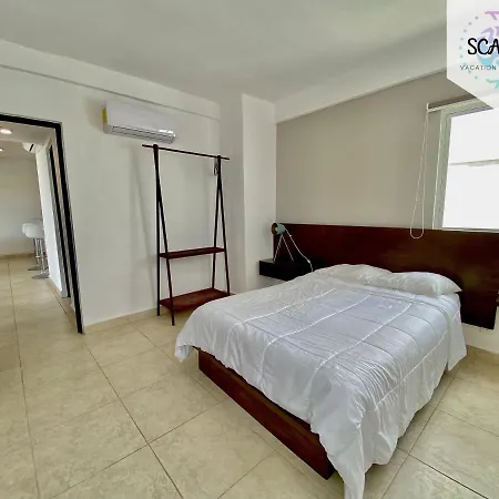 Unico Y Agradable Dto En Zona Centro Para 6 Pax Cancún Exterior foto